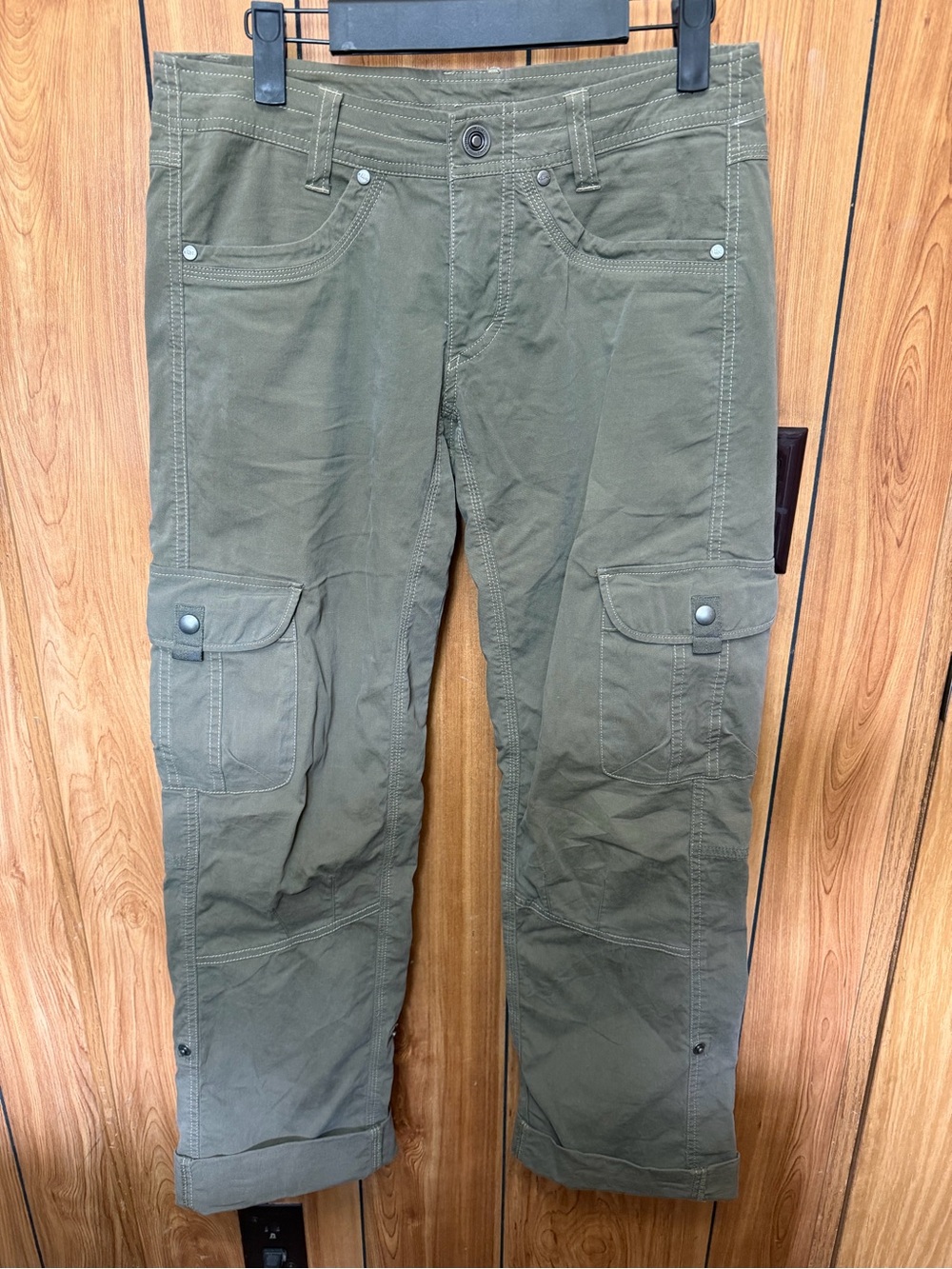 Hiking Outdoor Camping Women’s Kuhl Olive Cargo Pants
